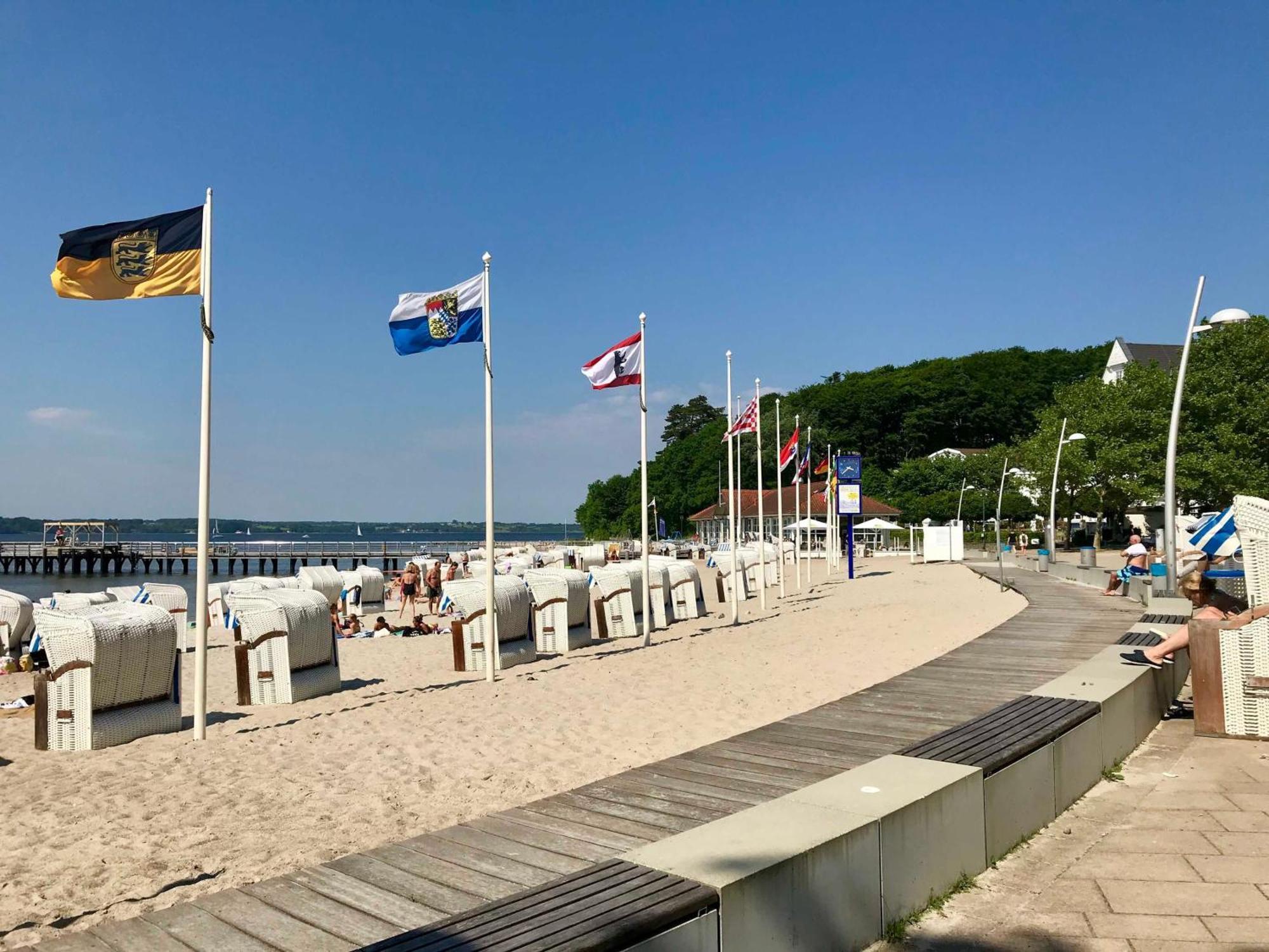 Appartement Auszeit Glücksburg Exteriör bild